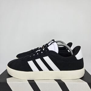 New Adidas VL Court 3.0 'Black White' Women's Shoes Size 9